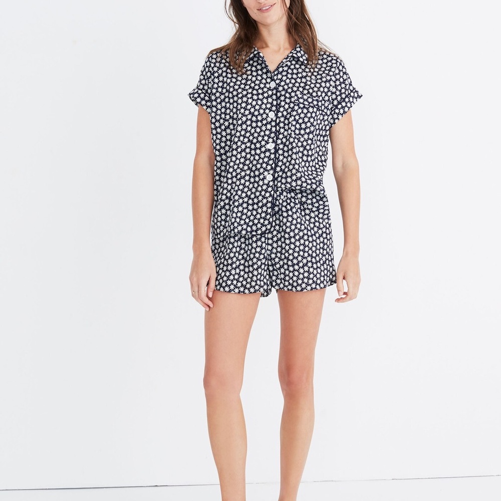 Madewell Bedtime Pajamas in Mini Daisy